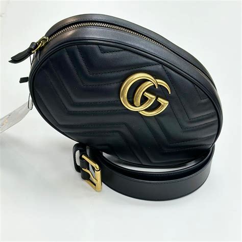 marsupio firmato gucci|Marsupio Gucci GG Marmont Nero For Sale at 1stDibs.